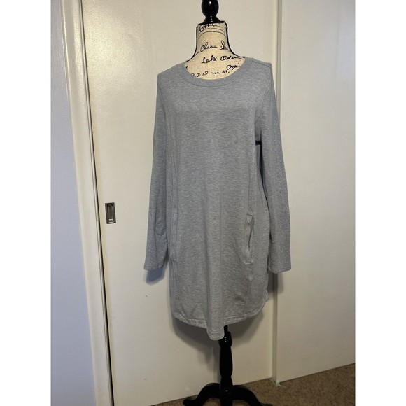 Athleta Sweaters - Athleta Fleece long sweater dress